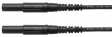 MSFK A441 / 1 / 150 / SW Safety test lead diam. 4 mm black 150 cm CAT IV