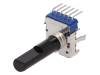 RK12L123000E, Потенциометр: осевой; 50мВт; 50кОм; ±20%; Ось: 6мм; 300°; L: 30мм, Alps
