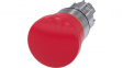 3SU1050-1HA20-0AA0 SIRIUS ACT Emergency Stop Switch front element Metal, glossy, red