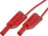 2612-IEC-25-RT, Измерительный провод; 0,25м; красный; 20А; Сечен.провода:1мм2, Electro-PJP