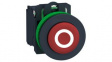 XB5FL4322 Pushbutton Switch O Red 1NC Spring Return from Top/Bottom