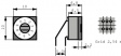 PT65-103 L508 PCB coding switch HEX 3+3
