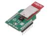 IQRF 2 CLICK, Click board; трансивер RF; SPI,UART; DCTR-72DAT; mikroBUS вилка, MikroElektronika