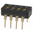 A6D-4100 Переключатель: DIP-SWITCH; Кол-во секций:4; ON-OFF; 0,03A/30ВDC