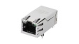 TMJK0036AINL Industrial Connector, 1G Base-T, RJ45, Socket, Right Angle, Ports - 1, Contacts 