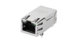 TMJK0036AINL Industrial Connector, 1G Base-T, RJ45, Socket, Right Angle, Ports - 1, Contacts - 8