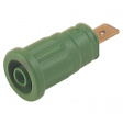 SEP 2620 F6,3 GREEN Safety socket diam. 4 mm Green CAT III