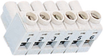 CUF 5/6 NU, Female header 6P5 mm, Stelvio-Kontek