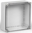 OPCP303013T Cubo O 300 x 300 x 132 мм, глухая стенка, прозрачная крышка, PC, IP 66/67