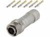 RT0W610-6SNH-K, Круглый; вилка; "мама"; PIN:6; 7,5А; внутр.байонетное соединение, Amphenol