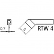 RTW 4 Щипцы с паяльными жалами 6 mm