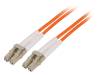 FP2LC01, Разъем: световодный; patchcord; с обеих сторон, LC; на защелки, LOGILINK