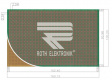 RE212-HP Prototyping board Phenol hard-paper FR2