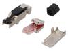 MP0040 Вилка; RJ45; PIN:8; Кат:6a; экранированный; Конфиг.выводов:8p8c