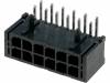 MF30-DHP1-12 Гнездо; провод-плата; "папа"; PIN:12; 3мм; THT; MF30; 5А; луженые
