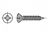 1377426 Винт; 2,2x6,5; Головка: потайная; Phillips; закаленная сталь; цинк