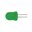 L-796BGD Flashing LEDs green 8 mm (T21/2)