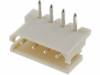 A2506WR-4P Гнездо; провод-плата; "папа"; PIN:4; 2,5мм; THT; 250В; 3А; луженые