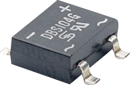 DBS107G, Bridge rectifier 1000 V 1 A SO-DIL, Taiwan Semiconductor