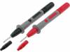 AX-CP-01-SET, Измерительный щуп; 10А; черный и красный; Диам.конца:2мм, AXIOMET