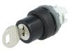 1SFA611283R1003 Переключатель: поворотный с ключом; 3; 22мм; черный; IP66; O22,5мм