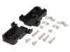 2360-0102-01, Корпус: для разъемов D-Sub; D-Sub 9pin, D-Sub HD 15pin; прямой, Encitech Connectors