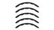 14101-51 Jabra Biz 2400 II Headband Cushions, Black
