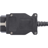SET 8140 / OBDBU II / 24V / GB, OBD-2 Connector Set with OBD II Socket, Poles 16, Schutzinger
