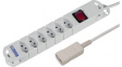 20 201256 S 9873 Outlet Strip, 6xJ (T13), 5 m
