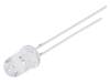 OSB5SA5A31A-5V LED; 5мм; голубой; 1560-2180мкд; 30°; Поверхность: выпуклая