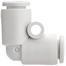 KQ2L04-00A, Angle plug-in connector-4.0 mm, SMC PNEUMATICS