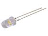OS6MFL5A31A, LED; 5мм; белый теплый; 28-38мкд; 18-20лм; 30°; 3400(тип.)K, OPTOSUPPLY