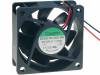 EB60251B2-000U-999, Вентилятор: DC; осевой; 12ВDC; 60x60x25мм; 32,7м3/ч; 30дБА; качения, Sunon