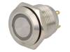 V16-10R-24W-S Переключатель: антивандальный; 1; SPST-NO; 2A/36ВDC; IP65; O16мм