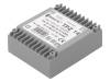 TPZ14/2*115/2*9V Трансформатор: сетевой; 14ВА; 115ВAC; 9В; 9В; Монтаж: на плату; IP00