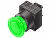 3SB3001-1DA41, Переключатель: кнопочный; 1; 22мм; зеленый; IP65; Кнопка: "гриб", Siemens