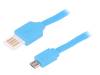 50533 Кабель; USB 2.0; вилка micro USB B, вилка USB A easy; 500мм