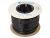 PVC-105-4 BLACK 100FT, Защитная трубка; Мат-л: ПВХ; черный; -20?105°C; Oвнутр: 5,18мм, Alpha Wire