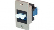 KOLSMDXPM LC to LC Fibre Panel Mount Coupler