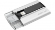 SDIX-016G-G57 USB-Stick iXpand Flash Drive 16 GB silver/black