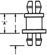 MSPS-12-01 Spacer, Miniature 19.1 mm
