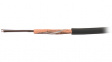 5002 BG [100 м] Audio Cable 5.7 mm x 0.5 mm\x1a Microphone 100 m Copper Black