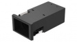 22-213.011 Illuminated Pushbutton Switch Actuator, 2NO, Black, IP65, Momentary Function