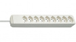 1157212 Eco-Line Power Strip, 2 m, White