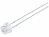 OSV6YL56A1A, LED; 4,8мм; фиолетовый; 100°; Поверхность: выпуклая; Шаг:2,54мм, OPTOSUPPLY