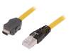 09482612749020, Кабель: patch cord; вилка RJ45,ix Industrial вилка; Кат:6a; 2м, Harting