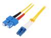 FP0LS01 Разъем: световодный; patchcord; LC, SC; на защелки; Кат: OS2; "папа"