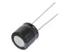 URS0J102MPD, Конденсатор: электролитический; THT; 1000мкФ; 6,3ВDC; O10x9мм, NICHICON
