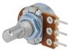 R16148D-1A-2-B220K Потенциометр: осевой; однооборотный; 220кОм; 125мВт; ±20%; THT; 6мм