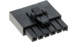172256-1006 Receptacle Housing 3.5 mm Poles 1 x 6 straight / Single row / with polarization